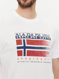 Napapijri T-shirt SKreis Uomo NP0A4HQR - Bianco
