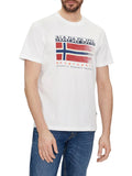 Napapijri T-shirt SKreis Uomo NP0A4HQR - Bianco