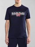 Napapijri T-shirt SAylmer Uomo NP0A4HTO - Blu