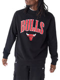 New Era Felpa Chicago Bulls Uomo 60435427 - Nero