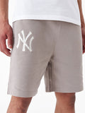 New Era Shorts Sportivi New York Yankees Uomo 60435549 Pastel Brown - Beige