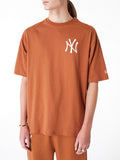 New Era T-shirt New York Yankees Uomo 60435552 Med Brown - Marrone