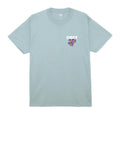 Obey T-shirt Floral Garden Uomo 165263696 Good Grey - Celeste