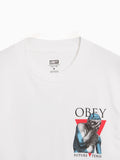Obey T-shirt Future Tense Uomo 165263778 - Bianco