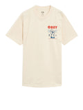 Obey T-shirt New Clear Power Uomo 165263779 Cream - Avorio