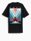 Obey T-shirt Green Power Factory Uomo 165263780 - Nero