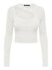 only pullover donna 15311084 cloud dancer bianco 1995089