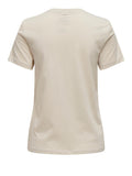 Only T-shirt Donna 15317991 Pumice Stone - Avorio