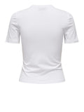 Only T-shirt Donna 15318478 Bright White - Bianco