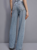 Patrizia Pepe Jeans Wide Donna 8P0487D070 - Denim