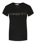 Patrizia Pepe T-shirt Slim Donna CM1419J013 - Nero