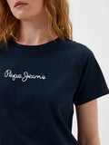 Pepe Jeans T-shirt Lorette Donna PL505827 - Blu