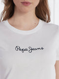 Pepe Jeans T-shirt Lorette Donna PL505827 - Bianco