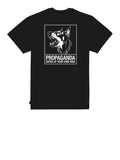 Propaganda T-shirt Risk Uomo PRTS792 - Nero