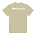 Propaganda T-shirt Logo Classic Uomo PRTS836 Gravel - Beige