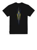 Propaganda T-shirt Logo Pin Stripe Uomo PRTS851 - Nero