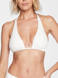Ralph Lauren Bikini Pezzo Sopra Tall Slider Triangle Donna 21371546 - Bianco
