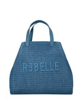 Rebelle Borsa Shopper Ashanti Donna 1WRE84PV0122 - Blu