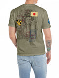 Replay T-shirt Uomo M6763.000.23608P Militare - Verde