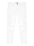 Roy Rogers Pantalone Chino Day Off Uomo RRU105C9250112 Optic White - Bianco