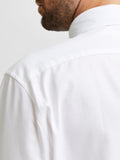Selected Homme Camicia Classica Uomo 16080200 Bright White - Bianco