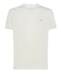 Sun68 T-shirt Round Solid S/S Uomo T34129 - Bianco