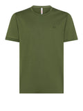 Sun68 T-shirt Round Solid S/S Uomo T34129 - Verde