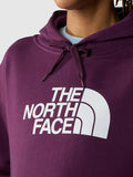 The North Face Felpa Cappuccio Drew Peak Donna NF0A3RZ4 Purple - Viola
