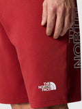 The North Face Bermuda Casual Graphic Uomo NF0A3S4F Iron Red - Rosso