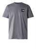 the north face t shirt coordinates uomo nf0a87ed smoked pearl grigio 7062761