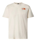 The North Face T-shirt Graphic Uomo NF0A87EW White Dune - Bianco