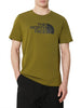 the north face t shirt easy uomo nf0a87n5 verde 2731797