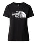 the north face t shirt easy donna nf0a87n6 nero 1794489