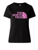 the north face t shirt easy donna nf0a87n6 nero 5821560
