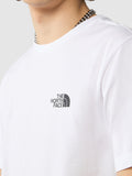 The North Face T-shirt Simple Dome Uomo NF0A87NG - Bianco
