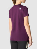 The North Face T-shirt Simple Dome Slim Donna NF0A87NH Pure Purple - Viola