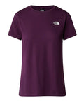 The North Face T-shirt Simple Dome Slim Donna NF0A87NH Pure Purple - Viola