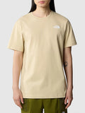 The North Face T-shirt Redbox Tee Uomo NF0A87NP Gravel - Beige