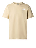 The North Face T-shirt Redbox Tee Uomo NF0A87NP Gravel - Beige
