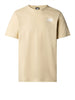 the north face t shirt redbox tee uomo nf0a87np gravel beige 1838699