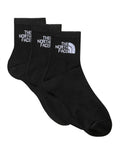 The North Face Calzini Multi Sport Cush Quarter Sock 3P Unisex NF0A882G - Nero