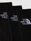 The North Face Calzini Multi Sport Cush Crew Sock 3P Unisex NF0A882H - Nero