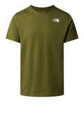 The North Face T-shirt Foundation Mountain Lines Graphic Uomo NF0A8830 - Verde