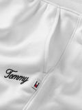 Tommy Hilfiger Pantalone Tuta ALine Script Donna DW0DW17310 - Bianco