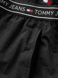 Tommy Hilfiger Pantalone Tuta Baggy Taping Donna DW0DW17316 - Nero