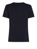 Tommy Hilfiger T-shirt Modern Regular CNk Donna WW0WW39848 Desert Sky - Blu