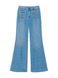 Twin Set Jeans Wide Donna 241TP2631 - Denim