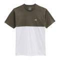 Vans T-shirt Colorblock Bianco Uomo VN0A3CZD BiancO-Grape Leaf - Verde