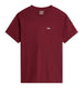 vans t shirt left chest logo uomo vn0a3cze burgundy bordeaux 9295596