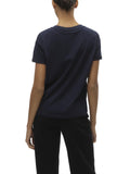 Vero Moda T-shirt Donna 10243889 Navy Blazer - Blu